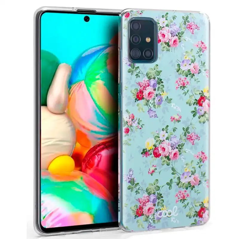 Cool Funda Dibujos Flores para Samsung Galaxy A71
