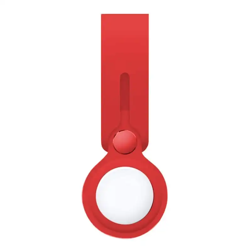 Cool Loop Llavero Silicona Rojo Compatible con AirTag