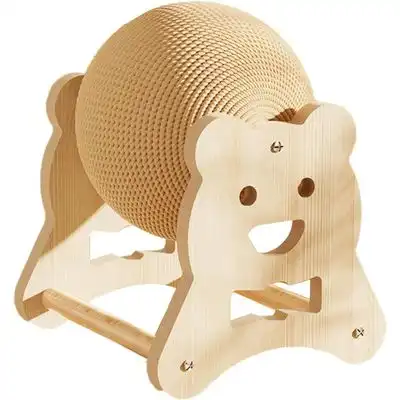 HausPets Rascador de sisal con base de madera - Artículo 1 - HausPets - Comparador de precios