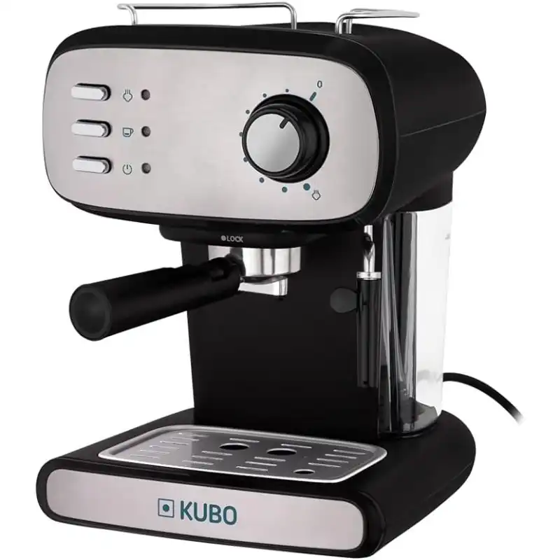 Kubo Cafetera Espresso 15 Bares 850W Negra/Inox