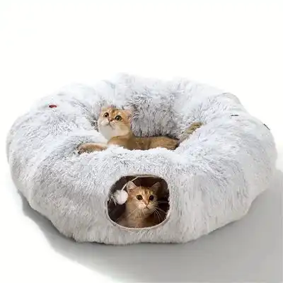 MCBOSON Nido de peluche universal para gatos, apto para las 4 estaciones. - Una pieza - Mcboson - Comparador de precios