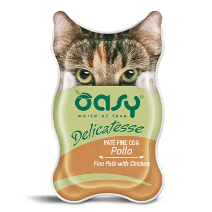 OASY GATO PATE C/POLLO 85G