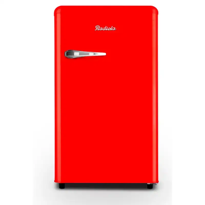 Radiola RART90RV Frigorífico Table Top 88L Vintage F Rojo