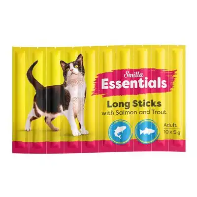 Smilla Essentials Sticks - Salmón y trucha (10 x 5g) - Smilla - Comparador de precios