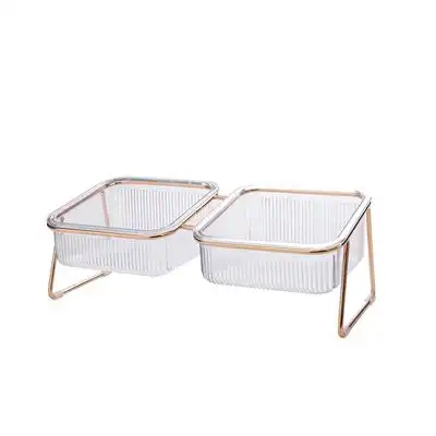 UAMLY Comederos dobles elevados para gatos - 1 pieza - Uamly - Comparador de precios