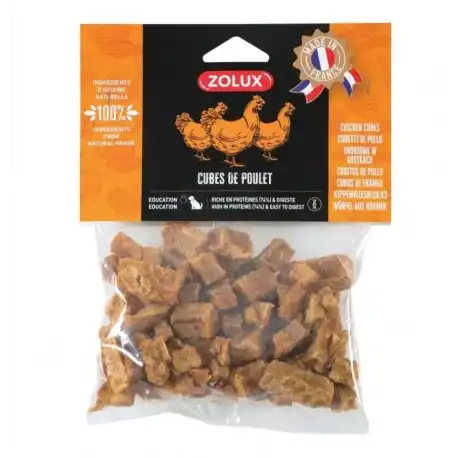 Zolux Snack para Perro en Dados con Pollo, 100 gr - Zolux - Comparador de precios