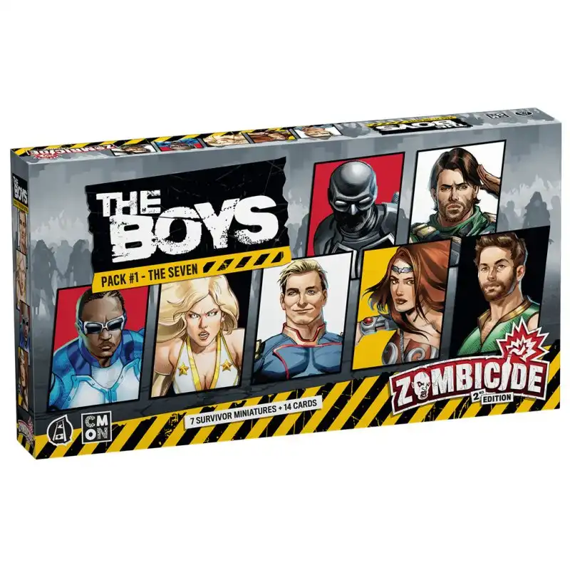 Zombicide 2E: The Boys Pack #1: The Seven Juego de Mesa Expansión Multilenguaje