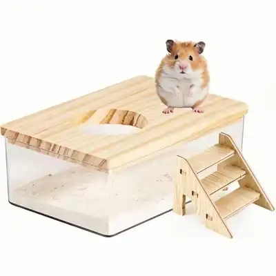 ZooVenture Bandeja de arena para baño de hámsteres, jerbos y chinchillas - Rectángulo pequeño - Zooventure - Comparador de precios