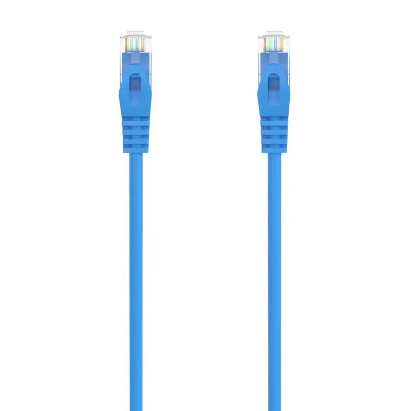 Aisens A145-0572 Cable de Red RJ45 UTP Cat 6A 50cm Azul