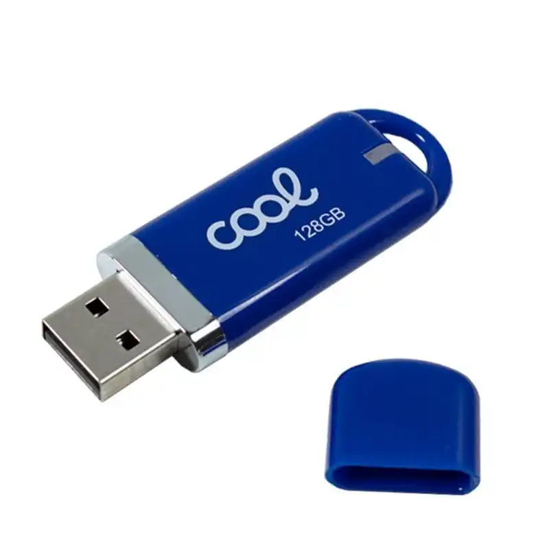Cool Cover Pen Drive USB 2.0 128GB Azul