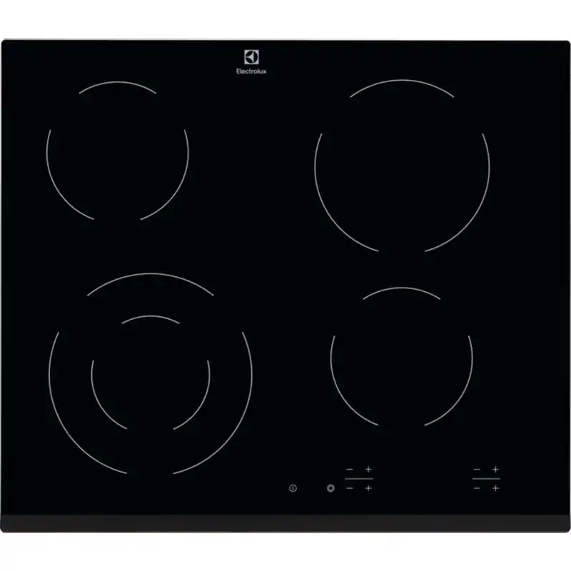 Electrolux EHF6241FOK Placa Vitrocerámica 4 Zonas Negra