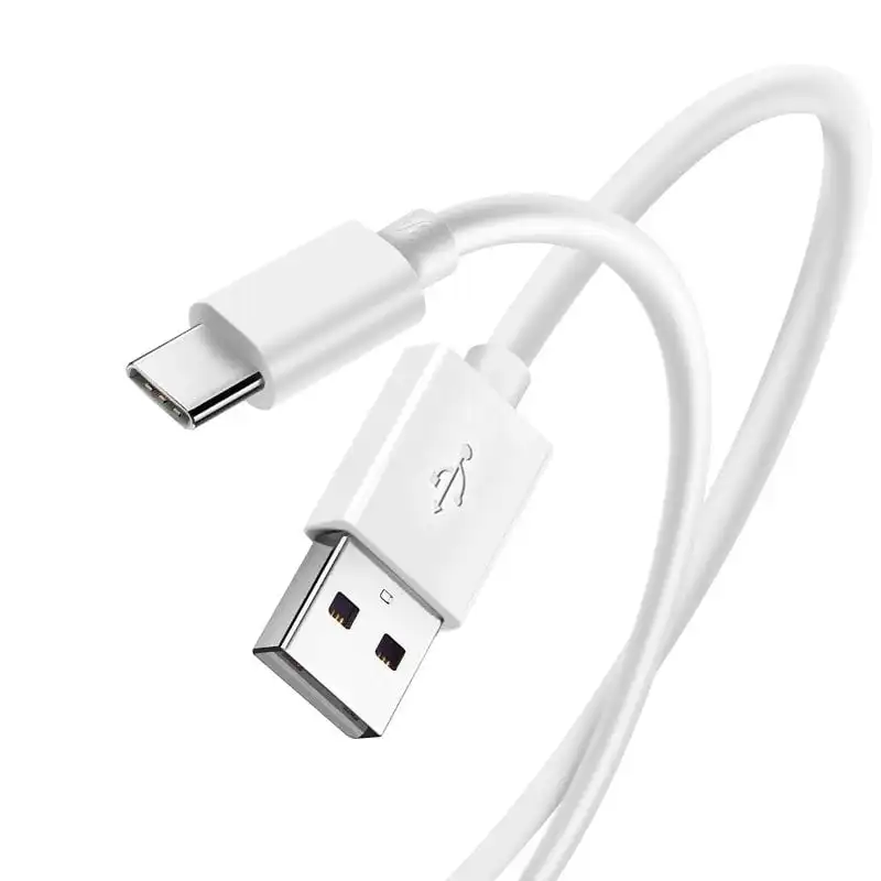 Oppo Cable USB a USB-C Original de 3a de Carga Rápida y Segura 1m Blanco