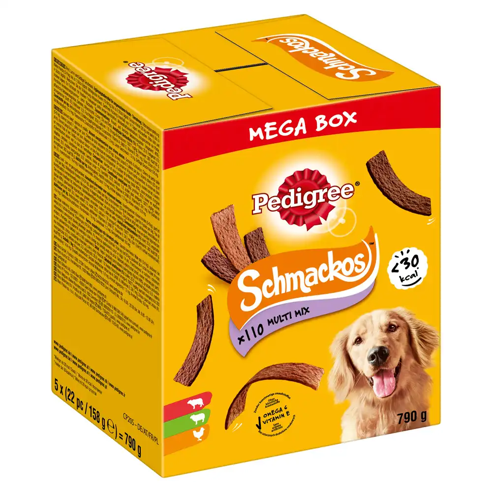 Pedigree Schmackos snacks para perros - 110 unidades