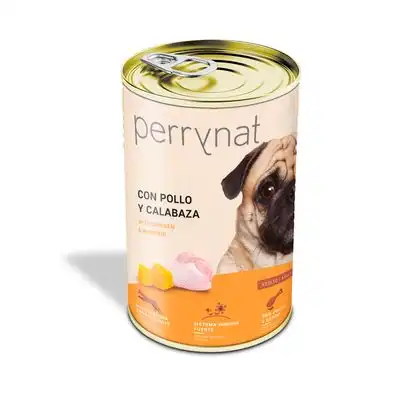 Perrynat Pollo y Calabaza - 12 x 400 g - Dibaq - Comparador de precios