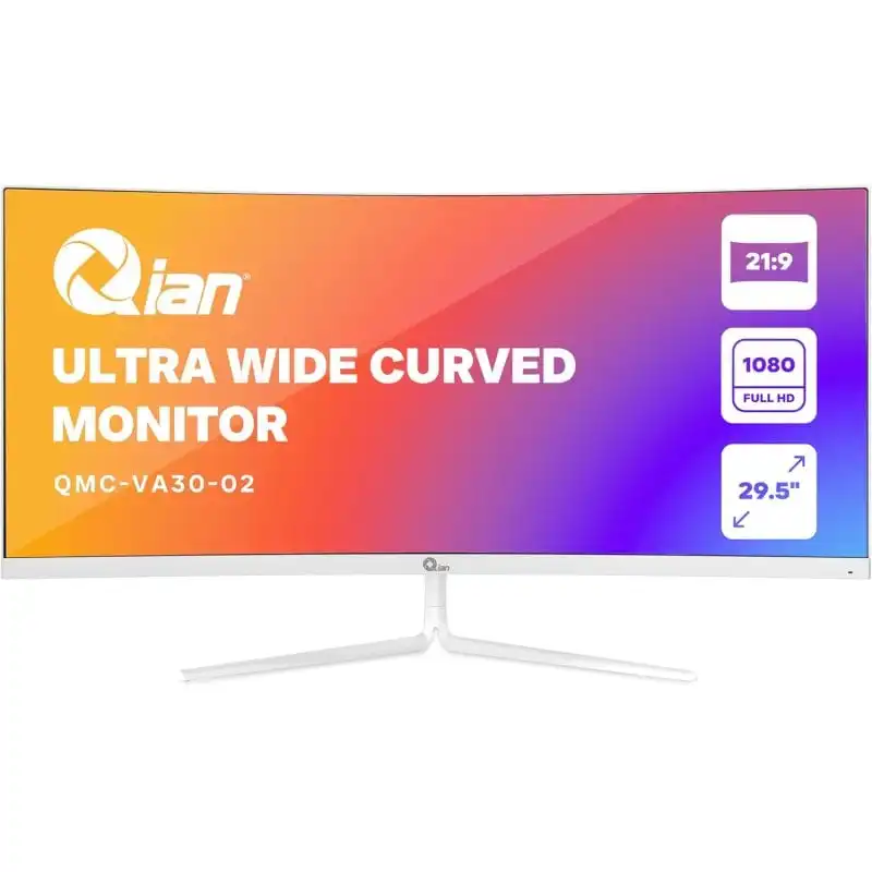 Qian QMC-VA30-02 29.5" LED UWFullHD 200Hz Curvo
