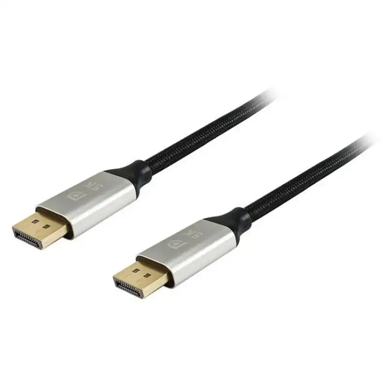 Equip Cable de Malla DisplayPort Premium 1.4 8K 60Hz Macho/Macho 2m Negro