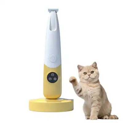 FurryFusion Recortadora de pelo de patas para perros y gatos - AMARILLO - Furry Fusion - Comparador de precios