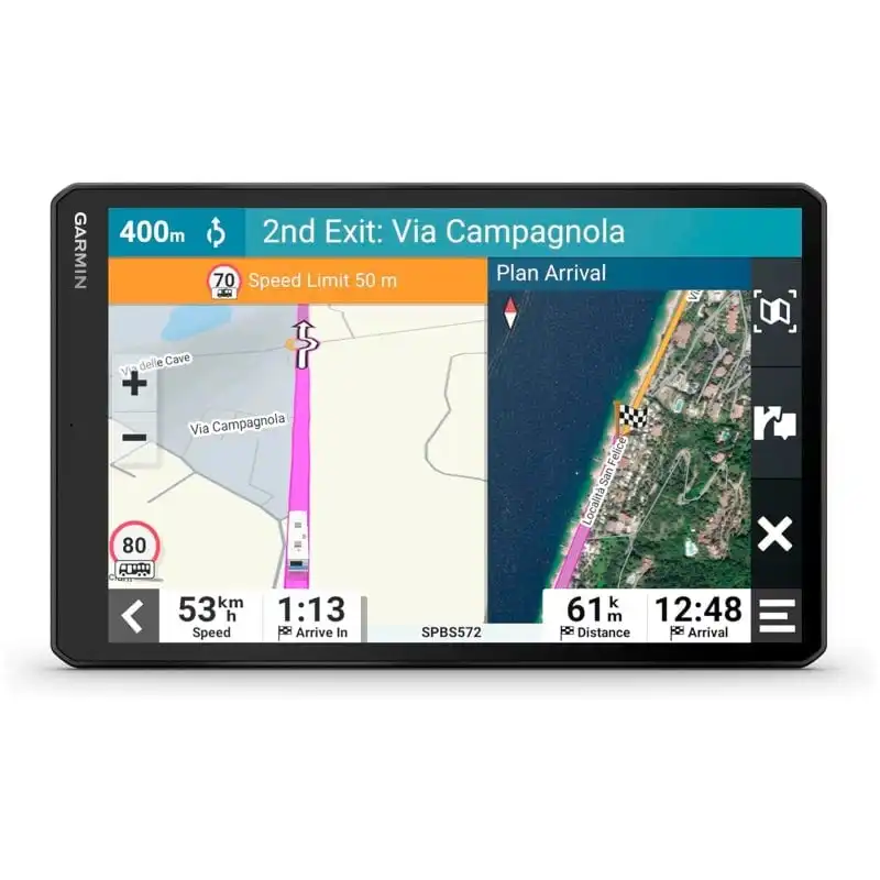 Garmin Camper 1095 Navegador GPS para Autocaravana 10" con Mapas de Europa