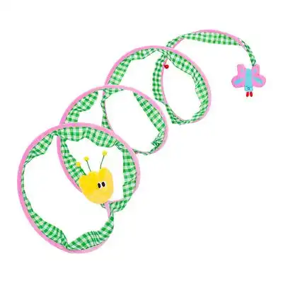 IntiMeg Túnel para gatos con juguetes - Una pieza - IntiMeg - Comparador de precios