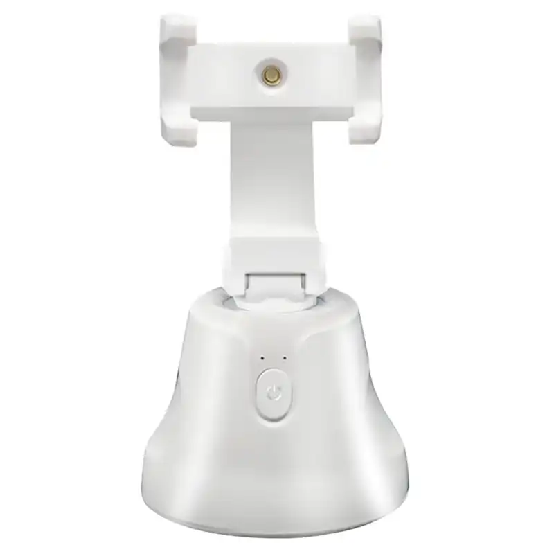 Leotec 360 Selfie Base Rotatoria Inalámbrica Blanca para Smartphone