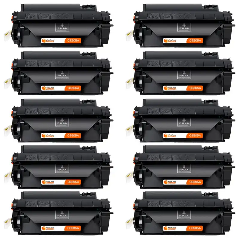 Pccom Essential HP CE505A/CF280A Tóner Compatible Negro Pack 10