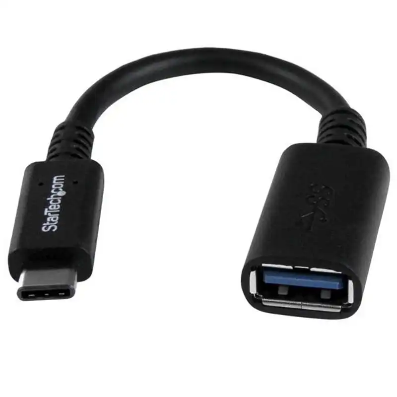 Startech Adaptador USB 3.1 Tipo-C a USB A Negro