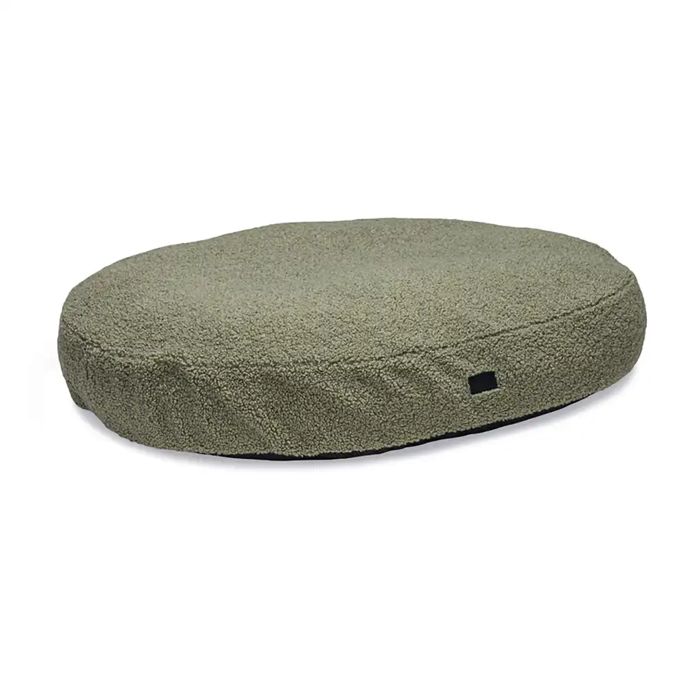 Cojín ovalado Designed by Lotte Yndis para perros - verde: 100 x 70 x 15 cm (L x An x Al)