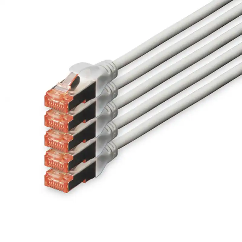 Digitus Cable de Red S-FTP Cat. 6 LSZH 20m Gris 5 Unidades