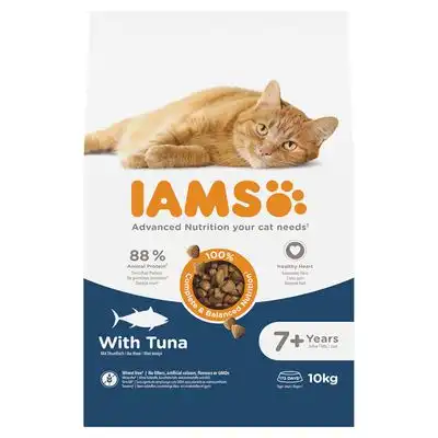IAMS Advanced Nutrition Senior 7+ con atún - 10 kg - IAMS - Comparador de precios