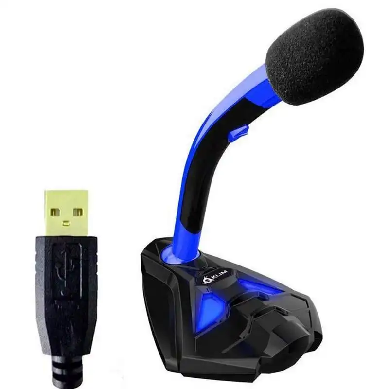 Klim Voice Micrófono Gaming Negro/Azul
