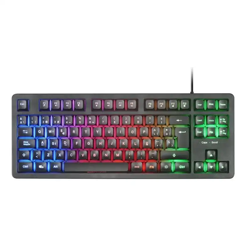 Mars Gaming MK023 TKL H-Mech Teclado Gaming FRGB Negro