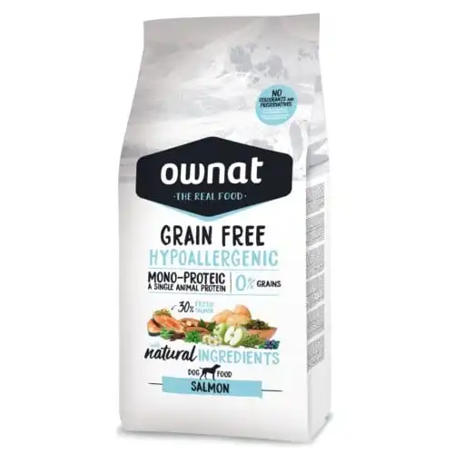 Ownat Grain Free Hypoallergenic Salmón pienso para perros