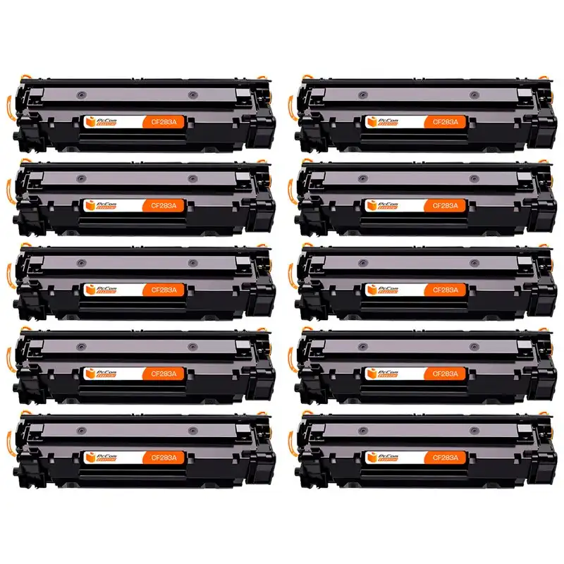 Pccom Essential HP CF283A Tóner Compatible Negro Pack 10