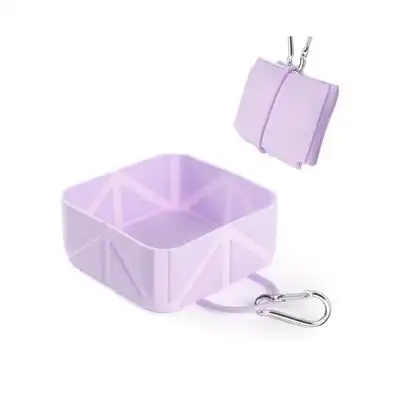 UAMLY Comedero plegable para perros, ideal para viajar - púrpura - Uamly - Comparador de precios