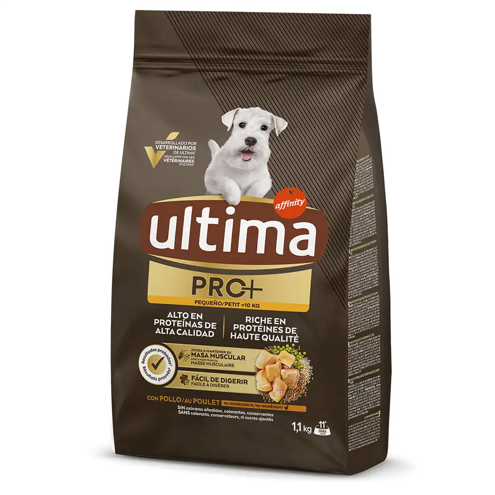 Ultima Dog Mini PRO+ Pollo - 1,1 kg