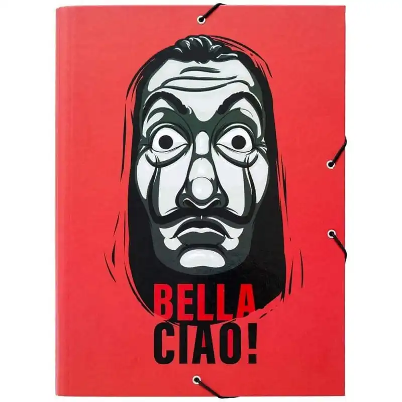 Erik Carpeta Solapas La Casa De Papel