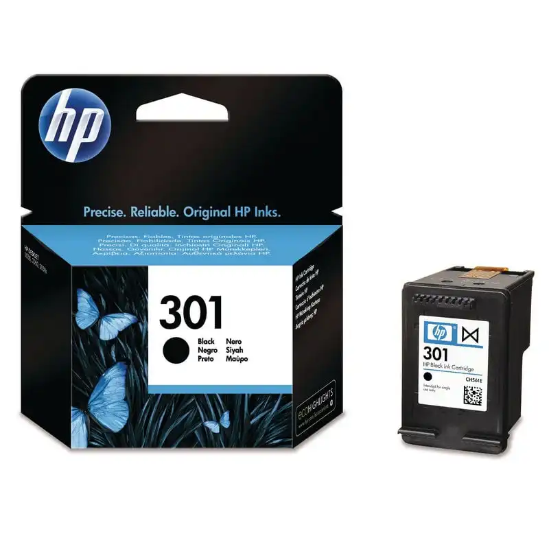 HP 301 Cartucho Tinta Original Negro