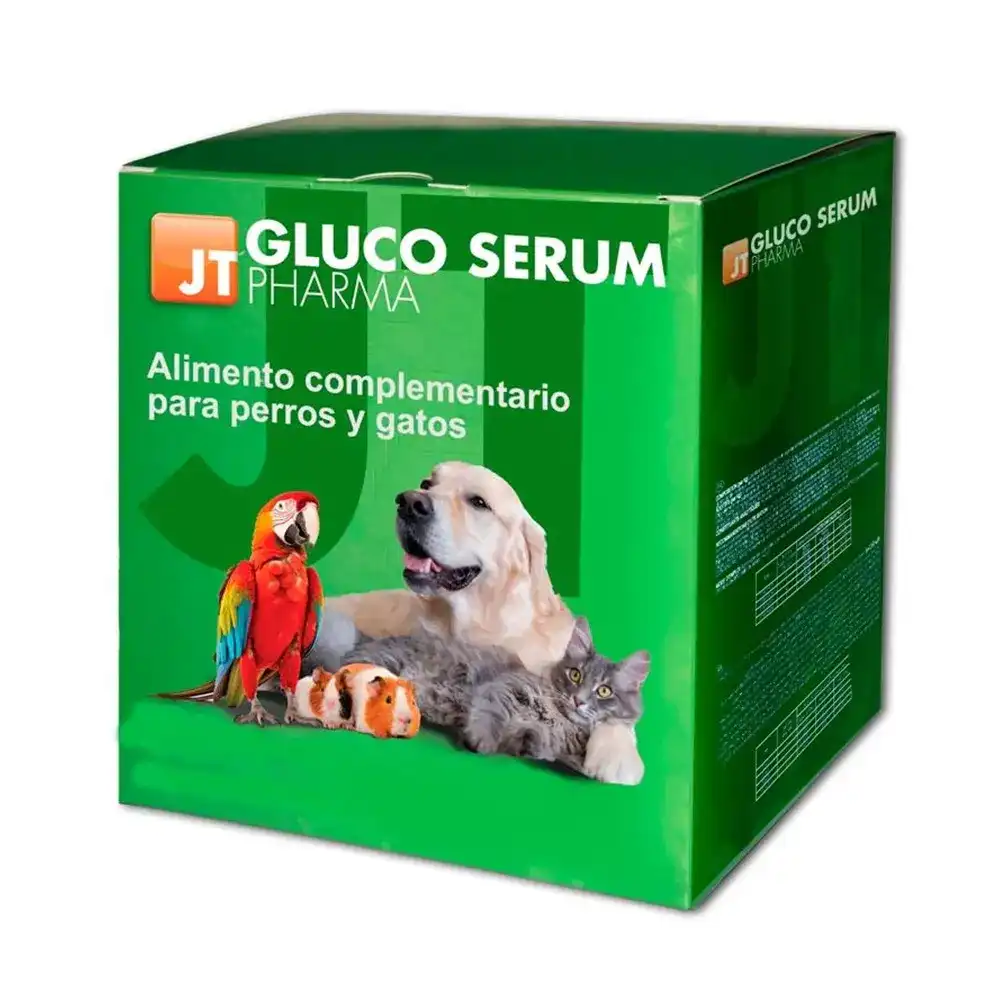 JT Pharma Gluco Serum multivitamínico para animales - 375 g - Jtpharma - Comparador de precios