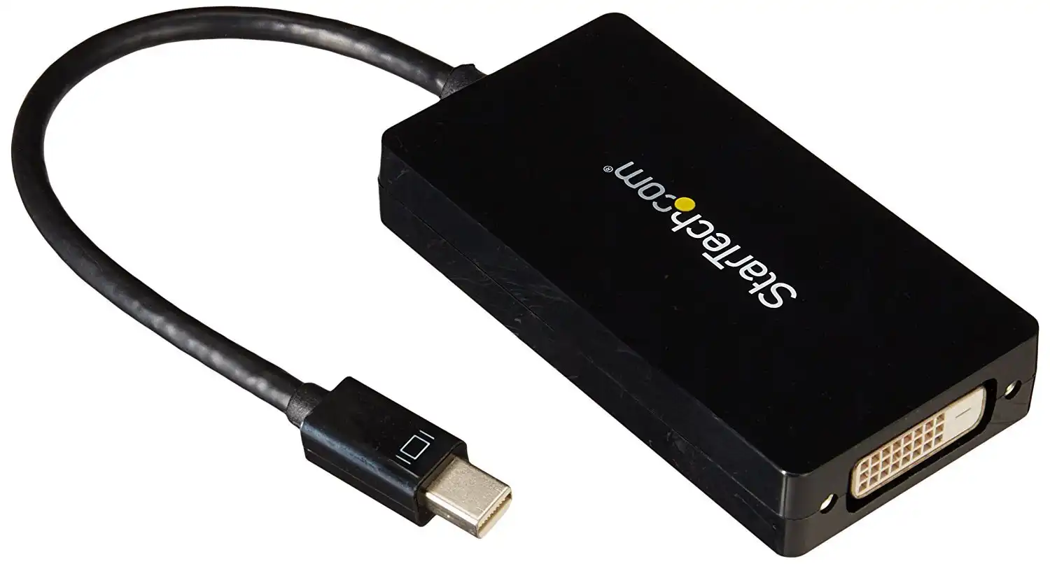 Startech Adaptador Mini DisplayPort a VGA/DVI/HDMI Negro