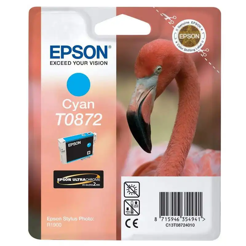 Epson T0872 Cartucho de Tinta Cian