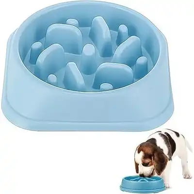 FurryFusion Comedero de alimentación lenta para gatos y perros - Azul claro - Furry Fusion - Comparador de precios