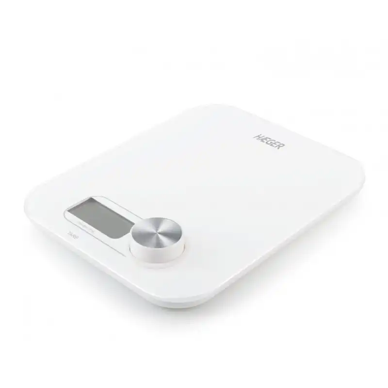 Haeger Nobatt Báscula de Cocina Sin Pilas