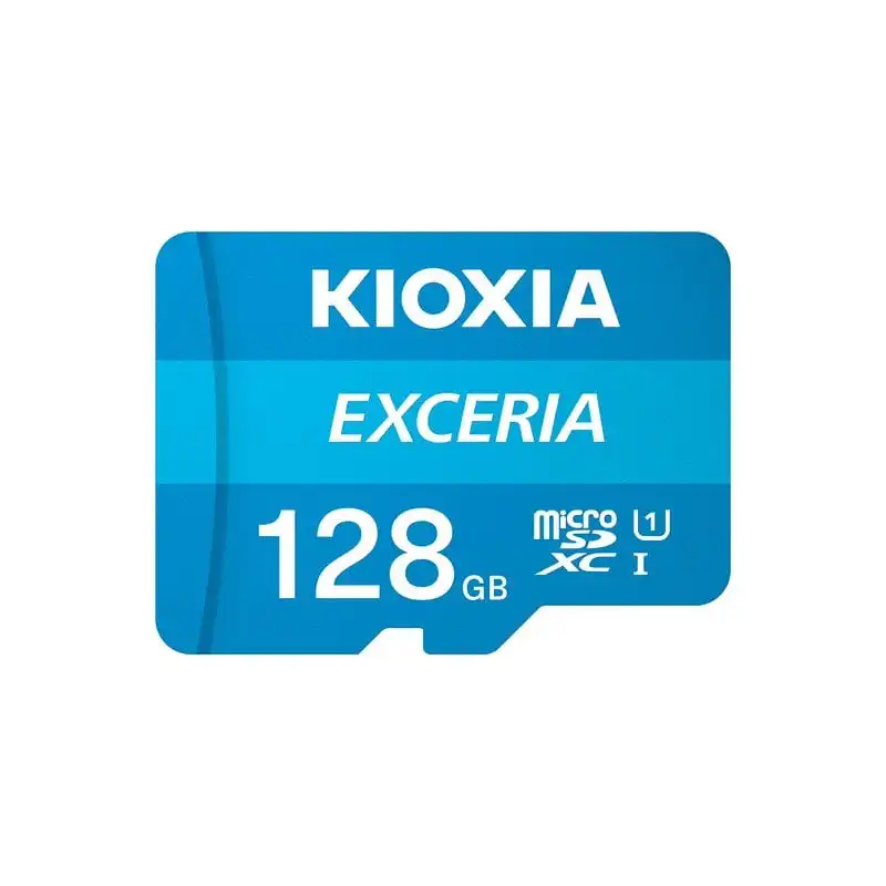 Kioxia Exceria MicroSDXC 128GB UHS-I U1 Clase 10 + Adaptador SD