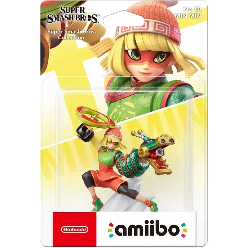 Nintendo Amiibo Figura Super Smash Bros Min Min