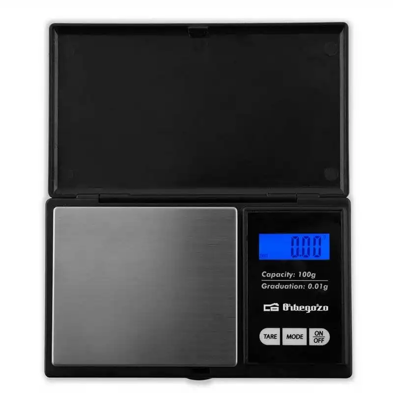 Orbegozo PC 3050 Báscula de Precisión 100g Negra