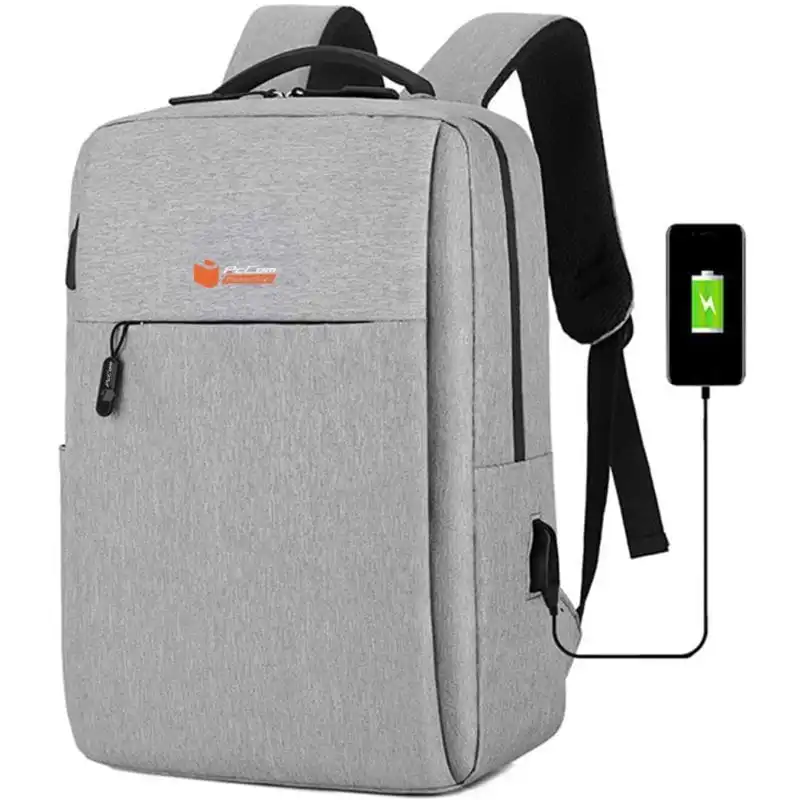 PcCom Essential Mochila para Portátil hasta 15.6" Gris