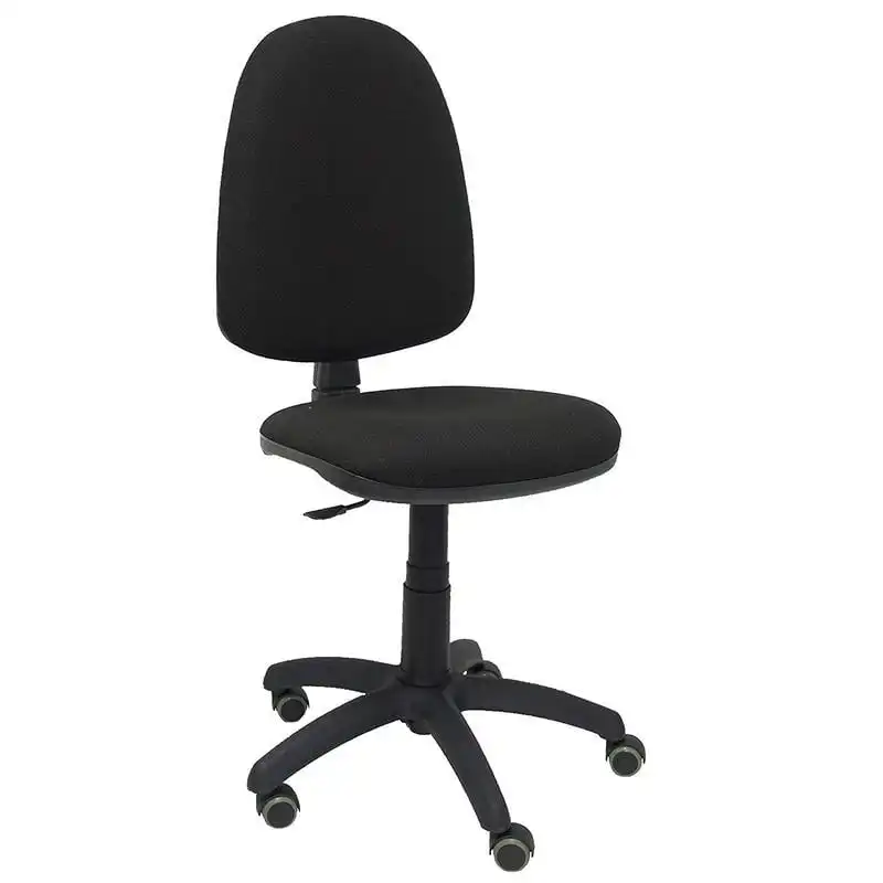 Piqueras y Crespo Ayna Bali Silla Oficina Ruedas de Parqué Negra