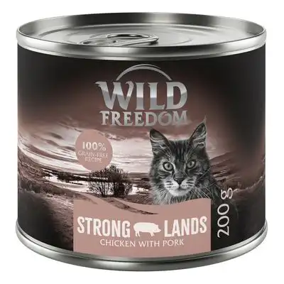 Wild Freedom Adult 6 x 200 g - Strong Lands - Cerdo y pollo - Wild Freedom - Comparador de precios