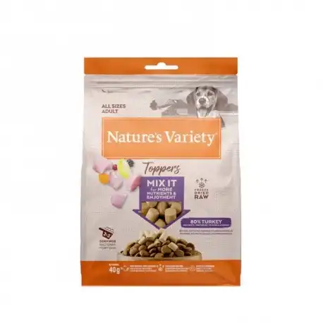 0.04 KG Nature’s Variety Toppers Adult Pavo para perros - Natures Variety - Comparador de precios