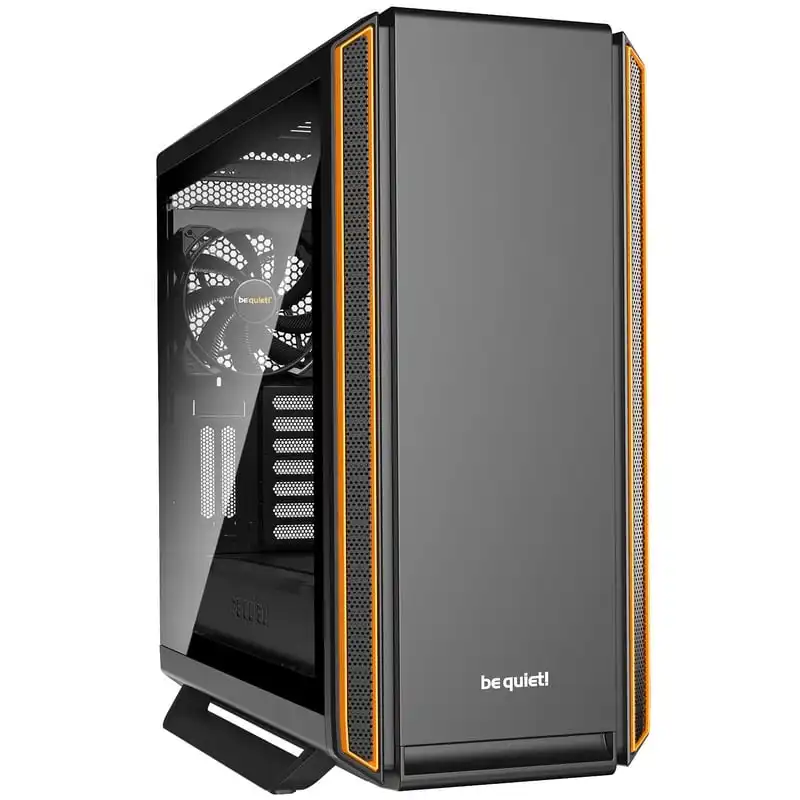 Be Quiet! Silent Base 801 Cristal Templado USB 3.0 Naranja